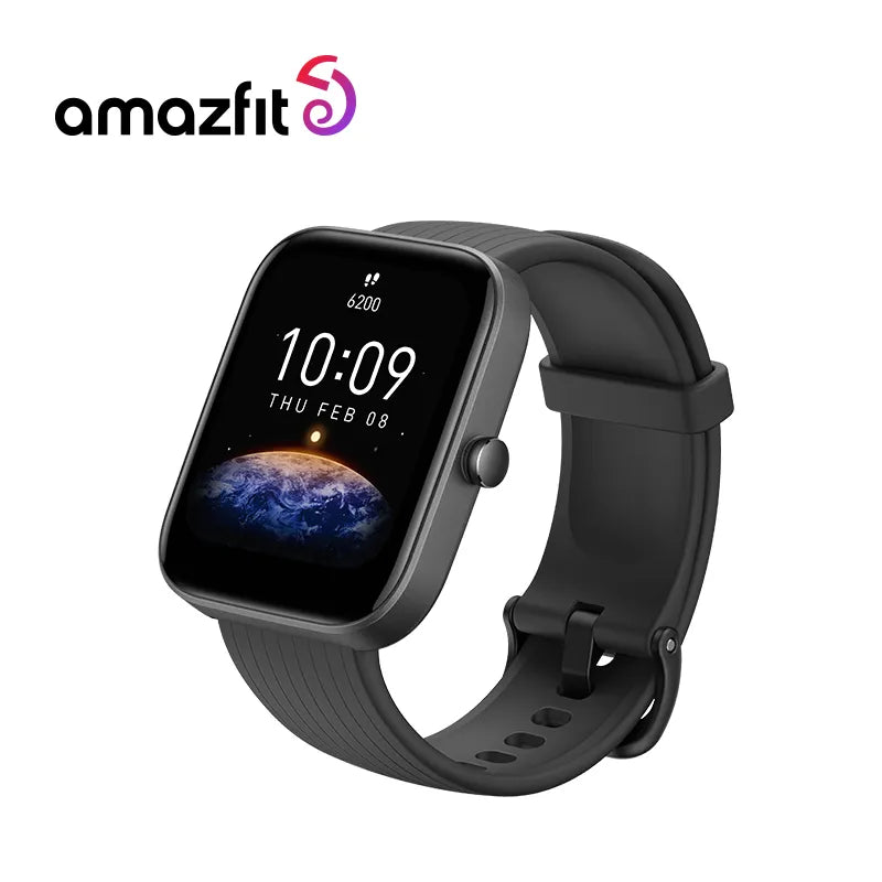 Smartwatch Original Amazfit BIP 3  Medição de saturação de oxigênio no sangue E 60 modos esportivos